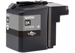 Cartuccia Originale Brother LC-12EBK Nero