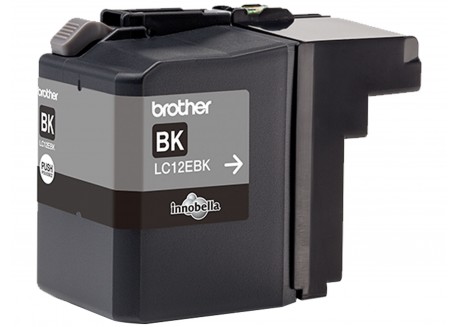 Cartuccia Originale Brother LC-12EBK Nero