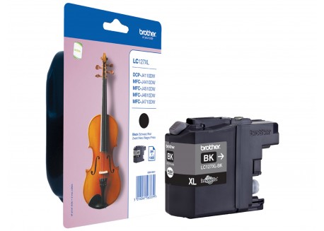Cartuccia Originale Brother LC-127XLBK Nero