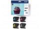 Kit 4 Cartucce Originali Brother LC123VALBP Nero, Ciano, Magenta e Giallo