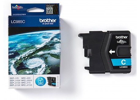 Cartuccia Originale Brother LC-985C Ciano