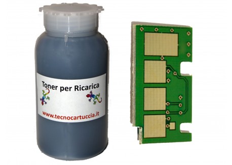Kit Ricarica Toner per Samsung MLT-D103L SU716A 2.500 Pagine con Chip