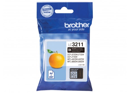 Cartuccia Originale Brother LC3211BK Nero