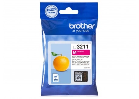 Cartuccia Originale Brother LC3211M Magenta