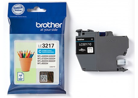 Cartuccia Originale Brother LC3217C Ciano