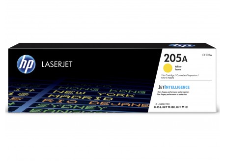 Toner Originale HP CF532A Giallo 900 Pagine 205A