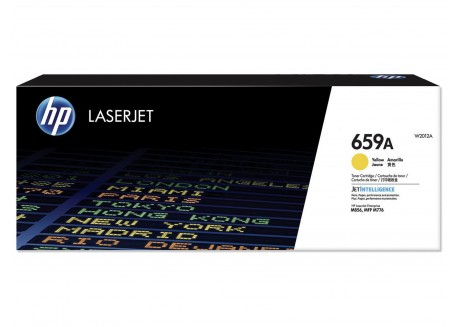 Toner Originale HP W2012A Giallo 13.000 Pagine 659A