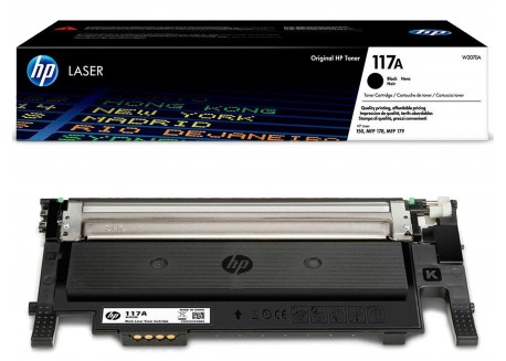 Toner Originale HP W2070A Nero 1.000 Pagine 117A