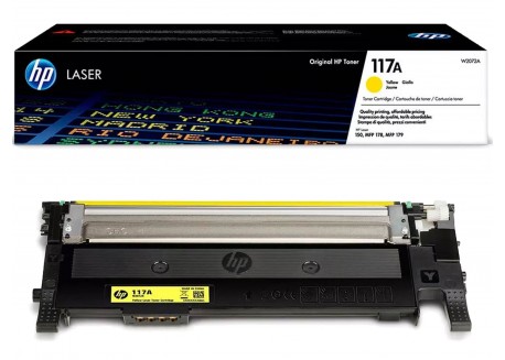 Toner Originale HP W2072A Giallo 700 Pagine 117A