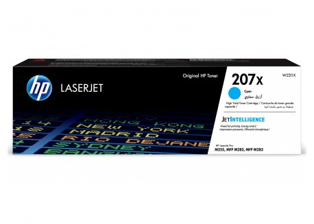 Toner Originale HP W2211X Ciano 2.450 Pagine 207X