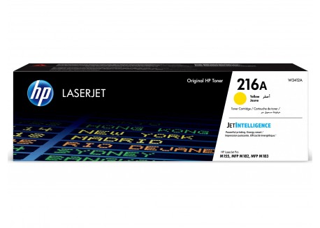 Toner Originale HP W2412A Giallo 850 Pagine 216A