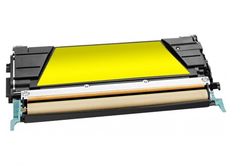 Toner Compatibile per Lexmark C746A1YG Giallo 7.000 Pagine