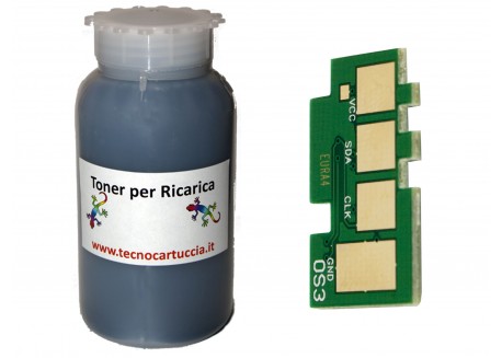 Kit Ricarica Toner per Samsung MLT-D203E SU885A 10.000 Pagine con Chip