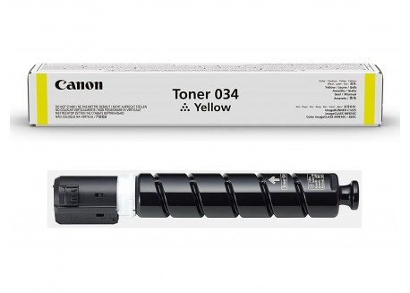 Toner Originale Canon 034 Giallo 7.300 Pagine 9451B001