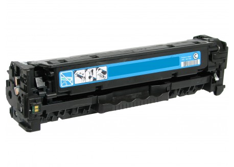 Toner Compatibile per HP CF381A Ciano 2.700 Pagine 312A