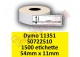 Etichette per Dymo 11351 S0722510 54 x 11 mm Permanente 1500 et