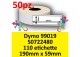Etichette per Dymo 99019 S0722480 190x59mm Perm 110et (min 50pz)