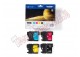 Kit 4 Cartucce Originali Brother LC1100HYVALBP Nero, Ciano, Magenta e Giallo